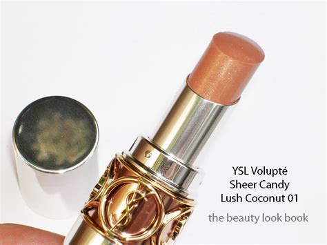 YSL Volupté Sheer Candy in Lush Coconut 01 